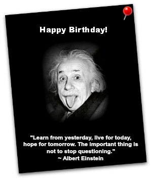 Cool Birthday Quotes - Famous Birthday Messages