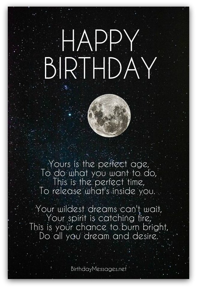 Inspirational Birthday Poems - Page 4