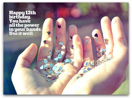 12th Birthday Wishes: Birthday Messages for 12 Year Olds