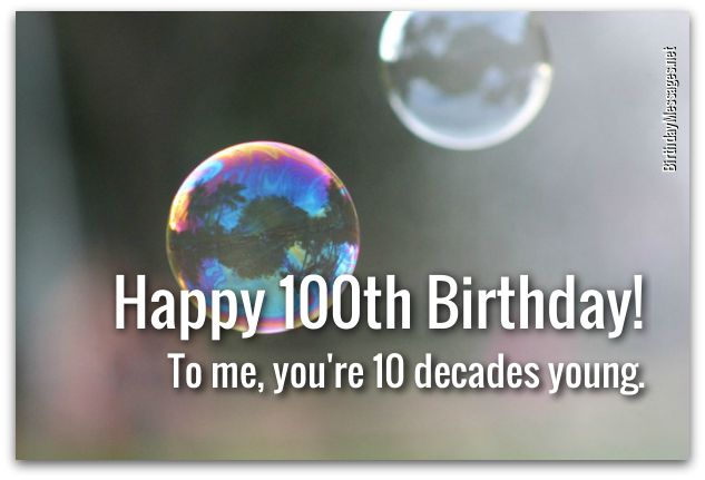 100th Birthday Wishes & Quotes: Birthday Messages for 100 Year Olds