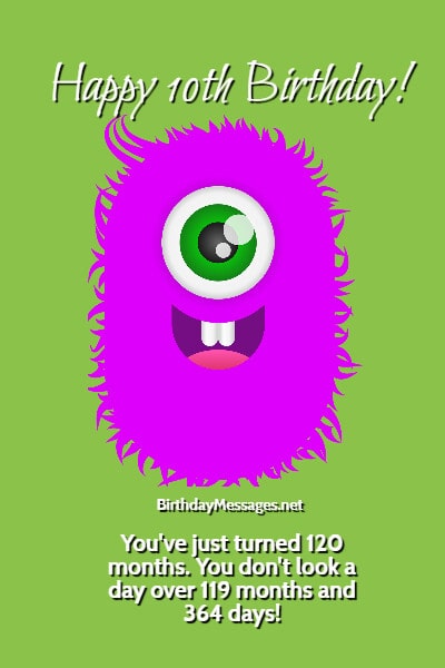 12+ 10Th Birthday Quotes