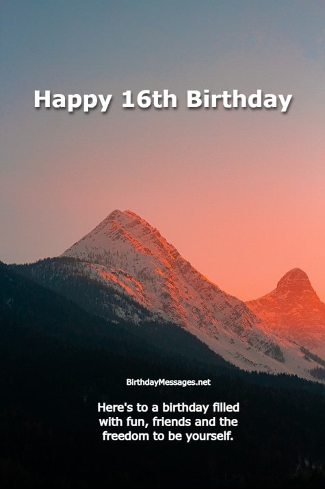 16th Birthday Wishes to Make Turning 16 Sweeter Than Ever 16th Birthday Wishes to Make Turning 16 Sweeter Than Ever