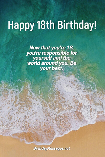165 Happy 18th Birthday Messages Wishes And Quotes Virtual 51 OFF