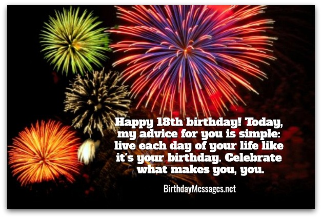 18th Birthday Wishes & Quotes: Birthday Messages for 18 Year Olds