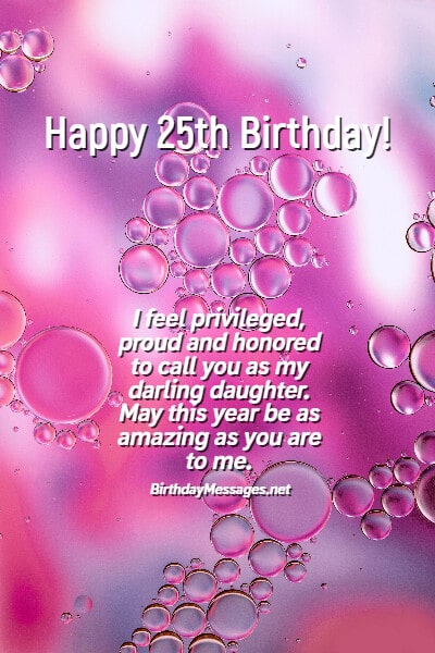25th Birthday Wishes - 100+ Birthday Messages for 25 Year Olds