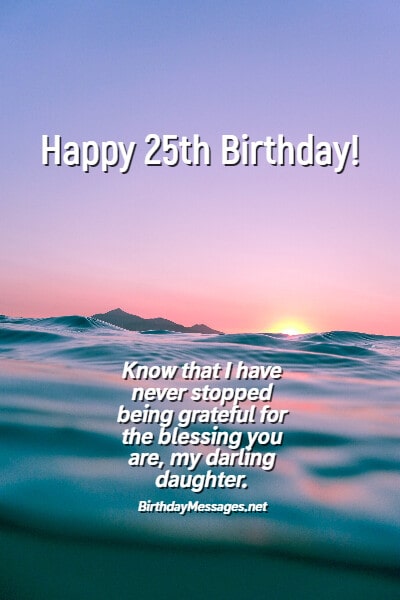 25th Birthday Wishes - 100+ Birthday Messages for 25 Year Olds
