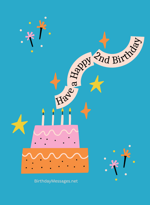 2nd birthday wishes 2nd birthday wishes