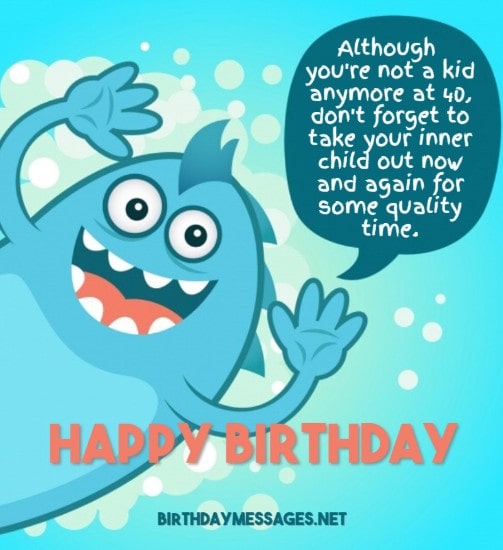 40th Birthday Wishes & Quotes: Birthday Messages for 40 Year Olds