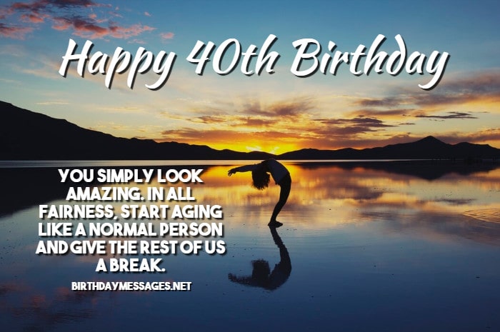 40th Birthday Wishes & Quotes: Birthday Messages for 40 Year Olds