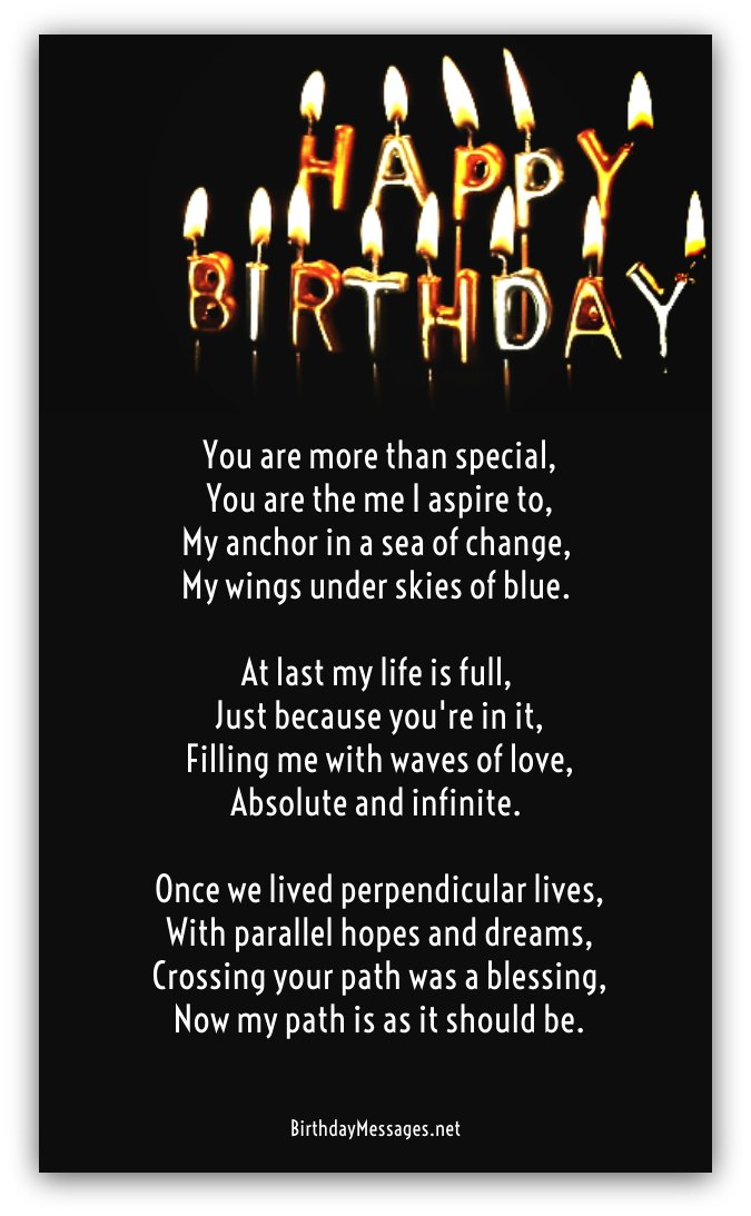 Clever Birthday Poems Page 2