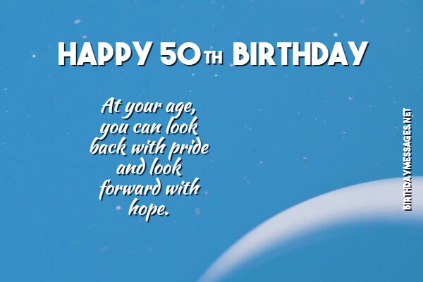 50th Birthday Wishes & Quotes - Happy 50th Birthday Messages