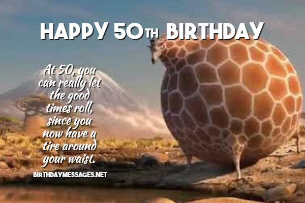 Happy 50th Birthday Wishes