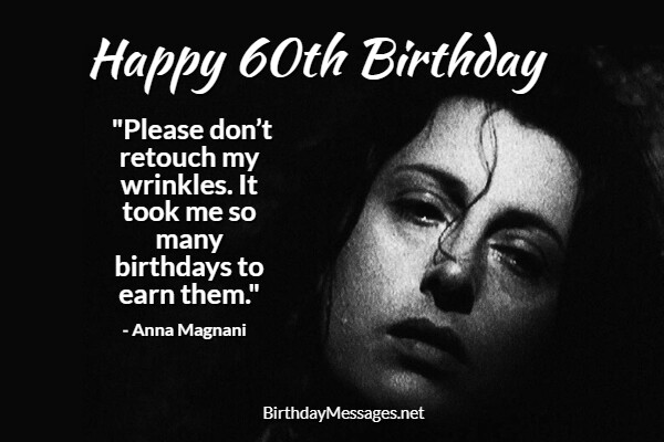 60th Birthday Wishes & Quotes - Birthday Messages for 60 Year Olds