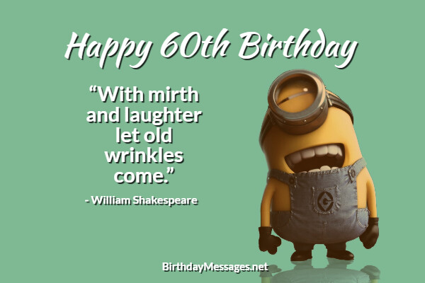 60th Birthday Wishes & Quotes - Birthday Messages for 60 Year Olds