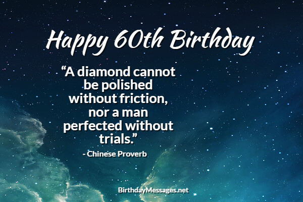 60th Birthday Wishes & Quotes - Birthday Messages for 60 Year Olds