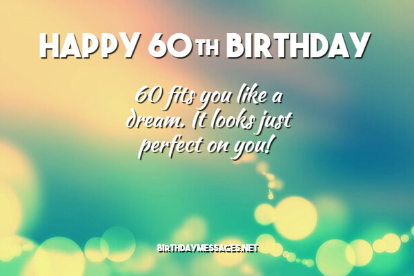 60th Birthday Wishes & Quotes - Birthday Messages for 60 Year Olds