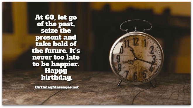 60th Birthday Wishes - Birthday Messages for 60 Year Olds