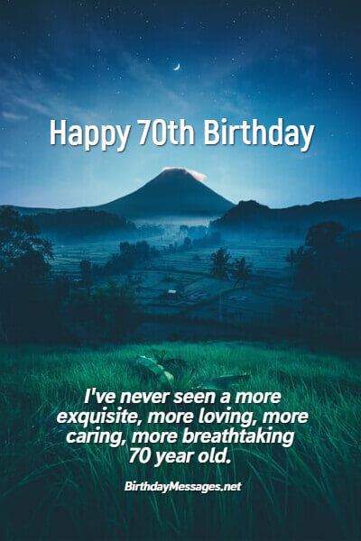 70th Birthday Wishes & Quotes: Birthday Messages for 70 Year Olds