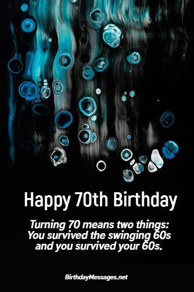 70th Birthday Wishes & Quotes: Birthday Messages for 70 Year Olds