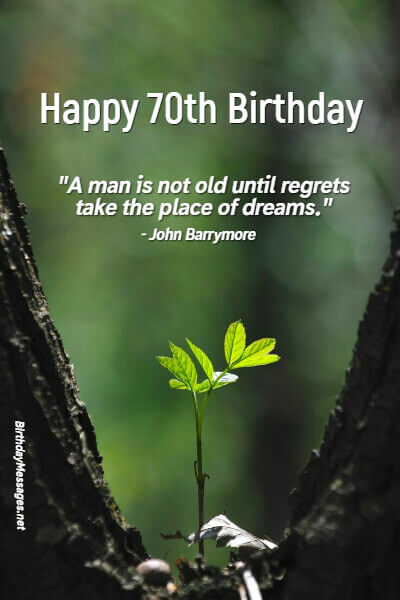 70th Birthday Wishes & Quotes: Birthday Messages for 70 Year Olds