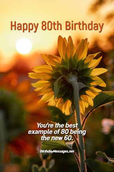 80th Birthday Wishes for the Eightysomethings in Your Life