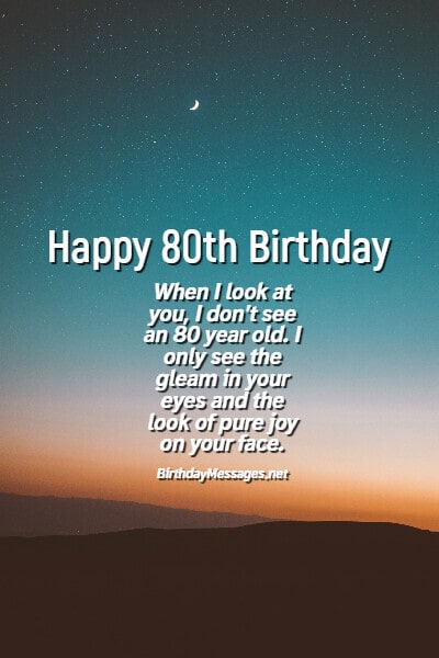 80th Birthday Wishes & Quotes: Birthday Messages for 80 Year Olds
