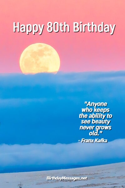 80th Birthday Wishes & Quotes: Birthday Messages for 80 Year Olds 80th Birthday Wishes & Quotes: Birthday Messages for 80 Year Olds