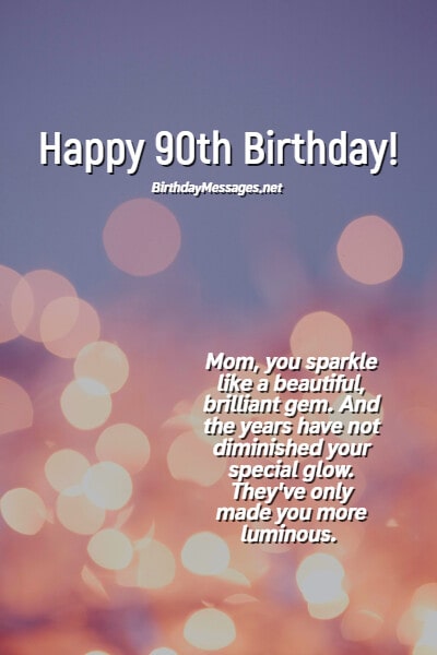 Warm Wishes On Your 90th Ninety 90 Birthday Greeting Card Here To Give