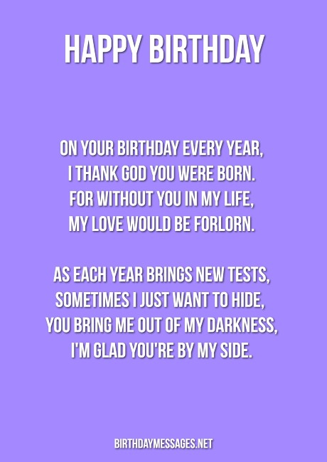 Birthday Poems Heartfelt Humorous Happy Birthday Poems