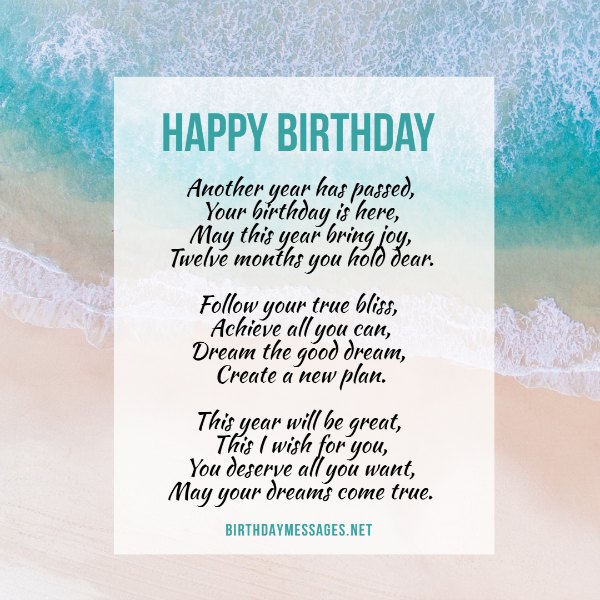 Birthday Poems - Give Beautiful Poems & Poem eCards as Birthday Gifts