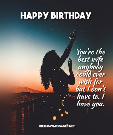Wife Birthday Wishes Quotes Happy Birthday Messages For Wife