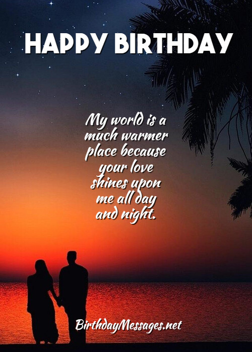 Birthday Wishes For Love Boyfriend