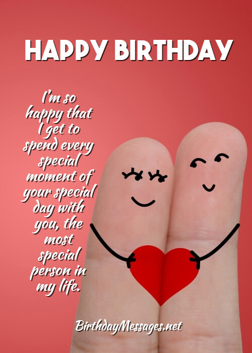 A birthday wishing happy your boyfriend 120 CUTEST