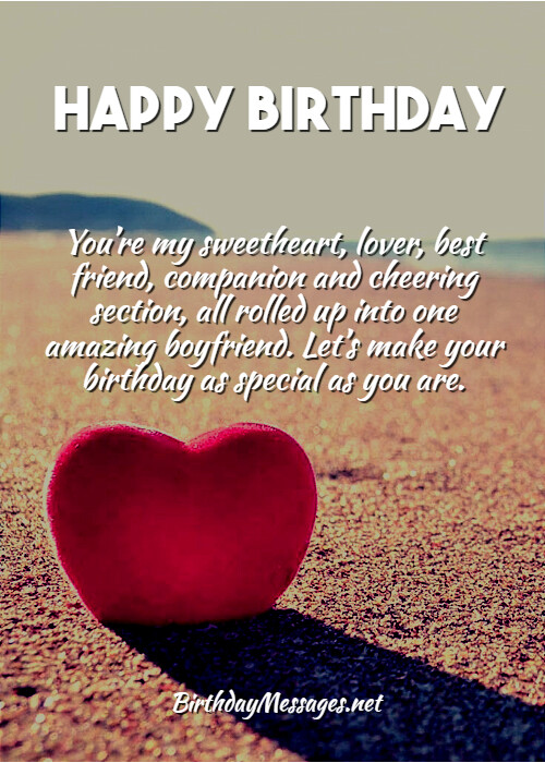 Boyfriend Birthday Wishes Birthday Messages For Boyfriends