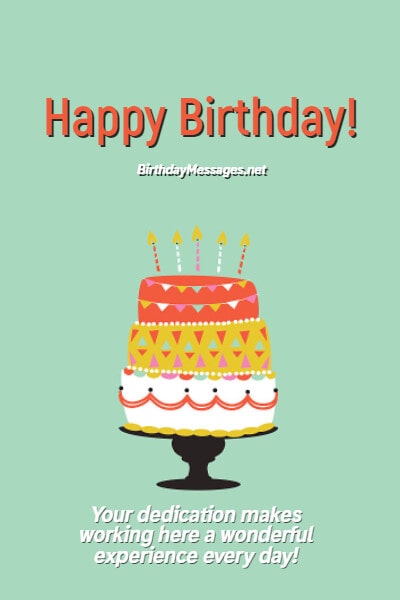 Colleague Birthday Wishes: 100+ Birthday Messages for Co-workers Colleague Birthday Wishes: 100+ Birthday Messages for Co-workers