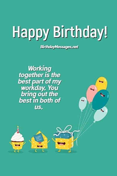 Colleague Birthday Wishes: 100+ Birthday Messages for Co-workers Colleague Birthday Wishes: 100+ Birthday Messages for Co-workers