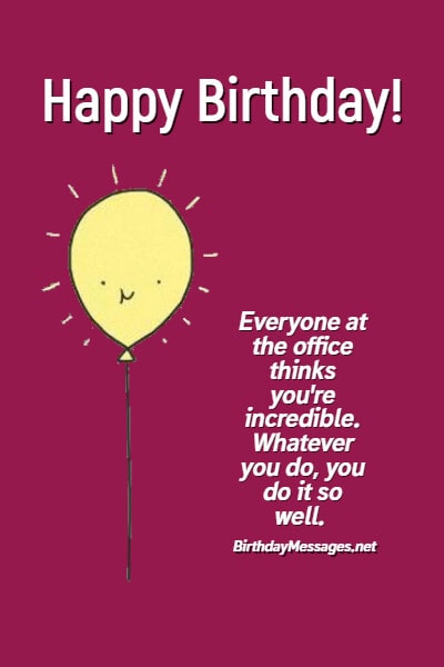 Colleague Birthday Wishes: 100+ Birthday Messages for Co-workers Colleague Birthday Wishes: 100+ Birthday Messages for Co-workers
