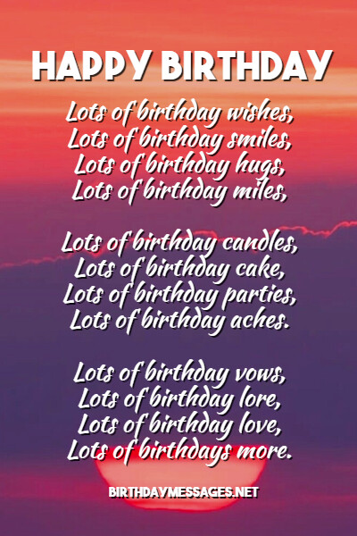 Cool Birthday Poems To Make Someone Special Feel The Cool