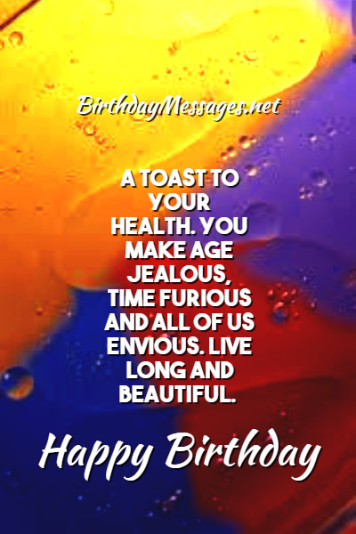 Cool Birthday Toasts - Cool Messages for Birthday Toasts