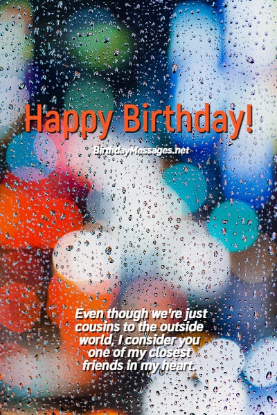 Cousin Birthday Wishes & Quotes: 100+ Birthday Messages for Cousins Cousin Birthday Wishes & Quotes: 100+ Birthday Messages for Cousins