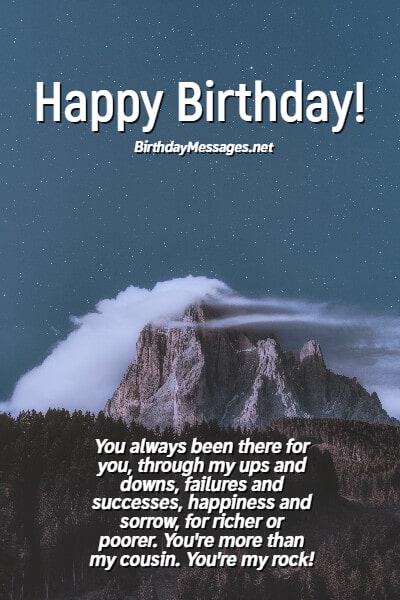 Cousin Birthday Wishes & Quotes: 100+ Birthday Messages for Cousins Cousin Birthday Wishes & Quotes: 100+ Birthday Messages for Cousins