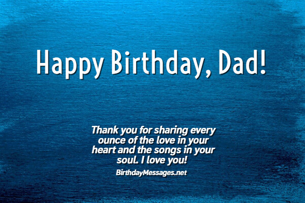 Happy Birthday Dad Thank You For Everything Dad Birthday Wishes & Quotes - Birthday Messages For Dads