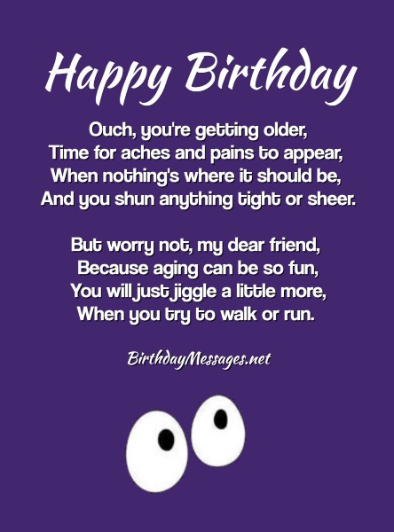 HAPPY BIRTHDAY CARD ADULT Daughter Sister Friend Rude Banter Funny Humour/ A15-o 