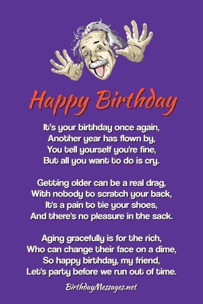 HAPPY BIRTHDAY CARD ADULT Daughter Sister Friend Rude Banter Funny Humour/ A15-o 
