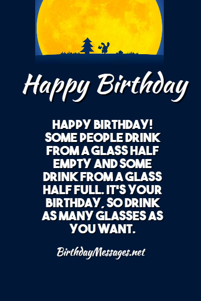 funny 21st birthday speech examples