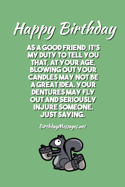 Funny Birthday Toasts Funny Birthday Messages For Toasts