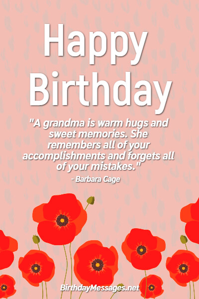 Grandma Birthday Wishes & Quotes: Birthday Messages for Grandmother Grandma Birthday Wishes & Quotes: Birthday Messages for Grandmother