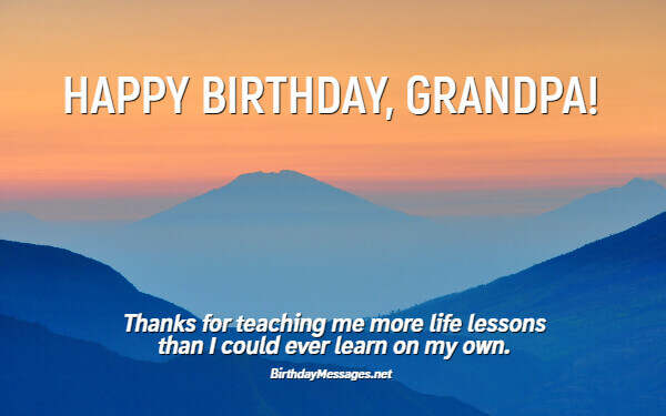 Grandpa Birthday Wishes & Quotes: 90 Grandfather Birthday Messages
