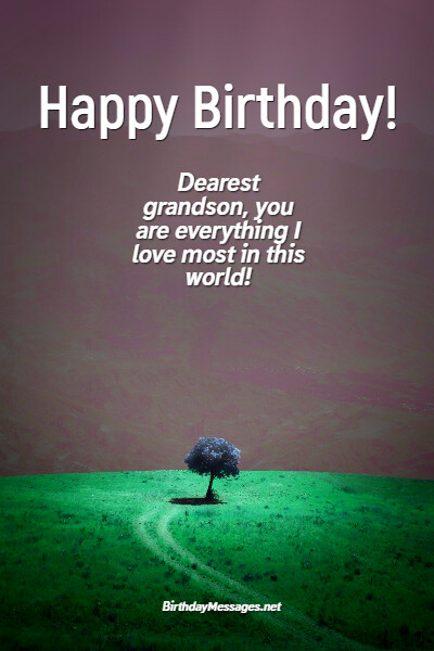 Grandson Birthday Greeting Card 06505 Details about   For You Grandson On Your Birthday 
