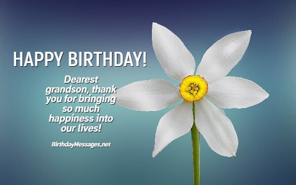 Grandson Birthday Wishes & Quotes: Birthday Messages for Grandsons